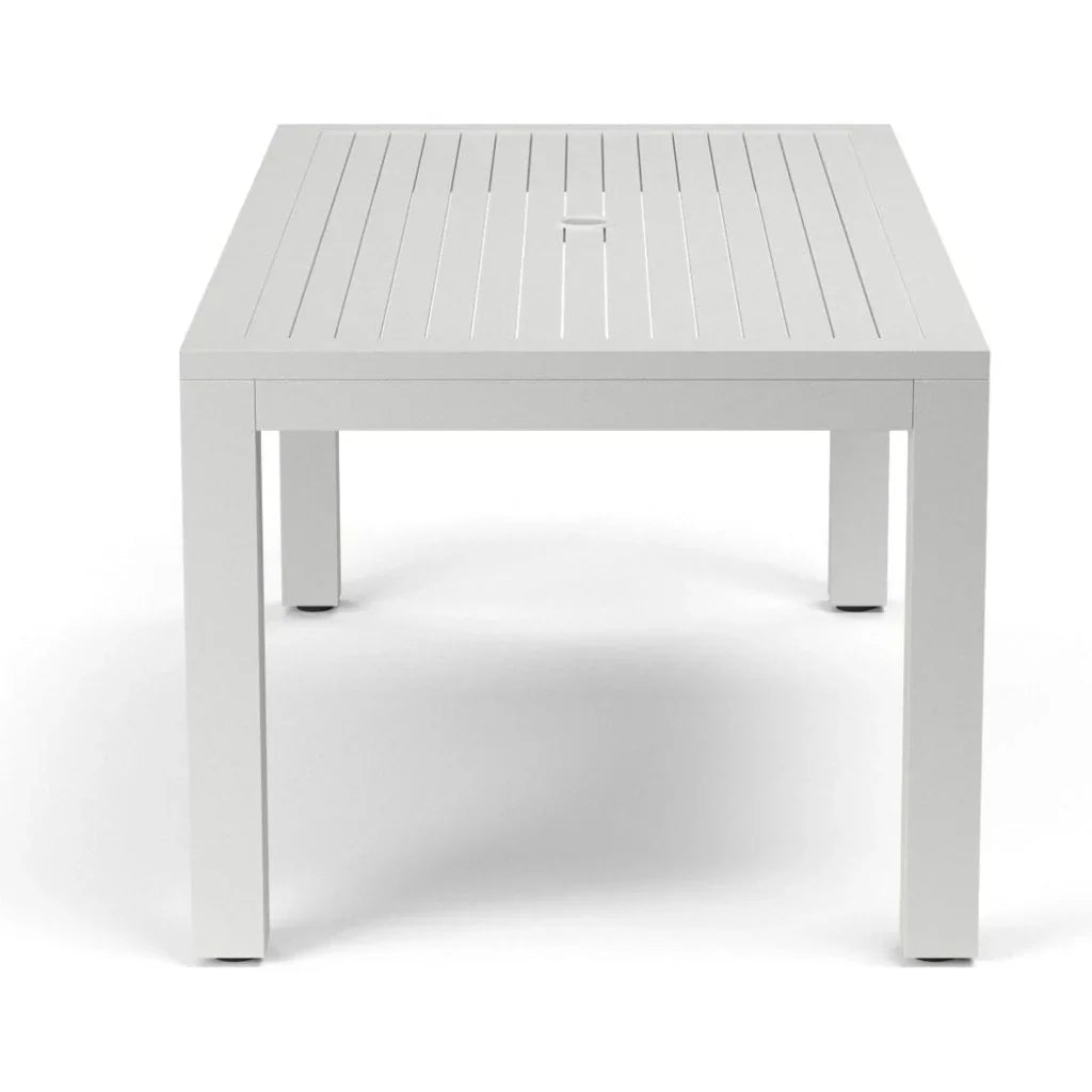 Naples Aluminum Outdoor Dining Table -- view 3