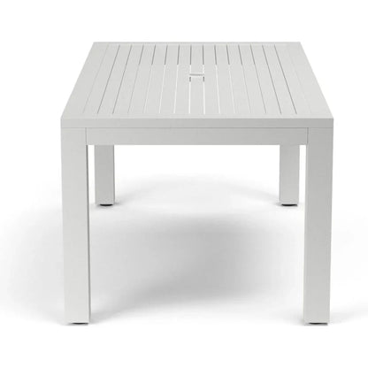 Naples Aluminum Outdoor Dining Table -- view 3