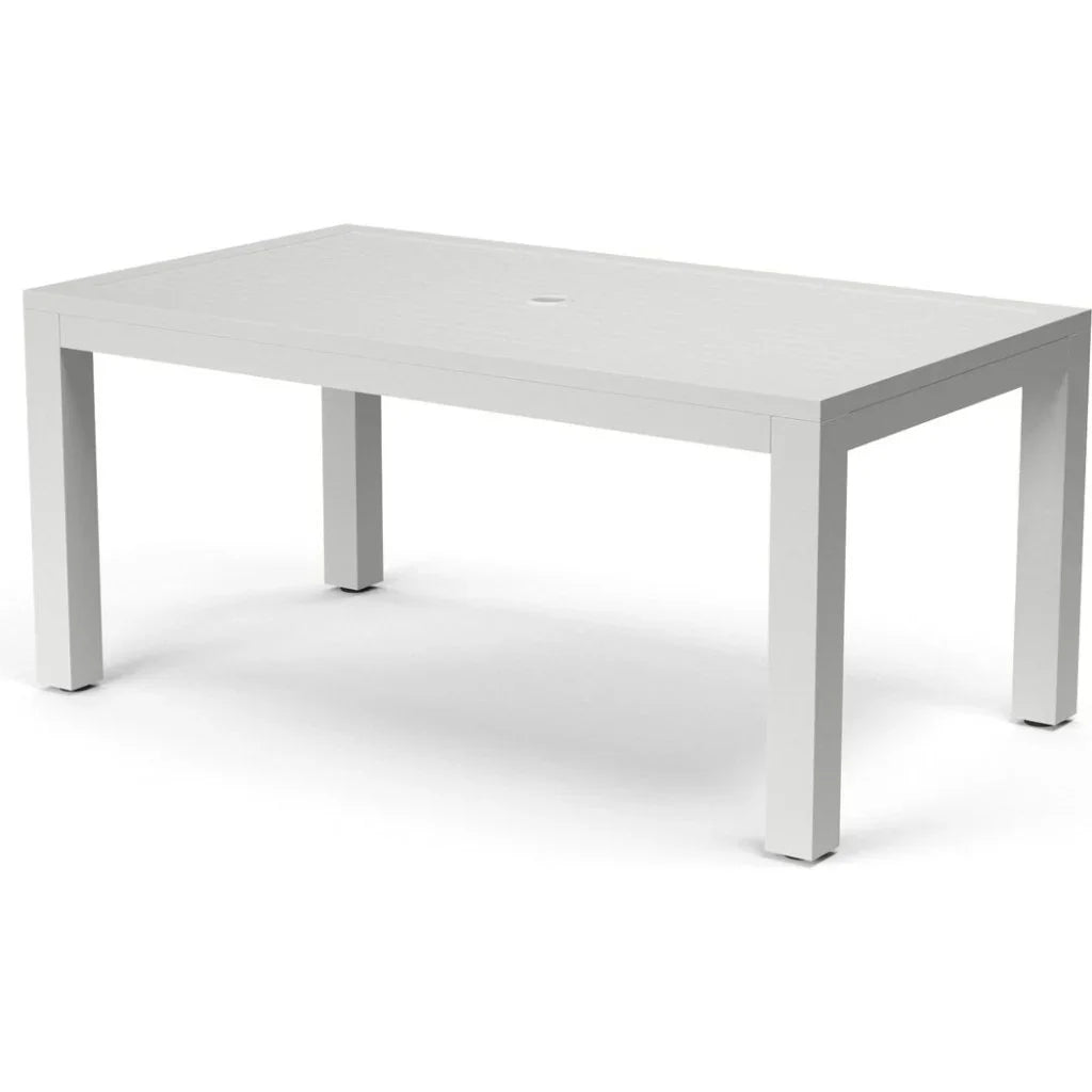 Naples Aluminum Outdoor Dining Table -- view 4