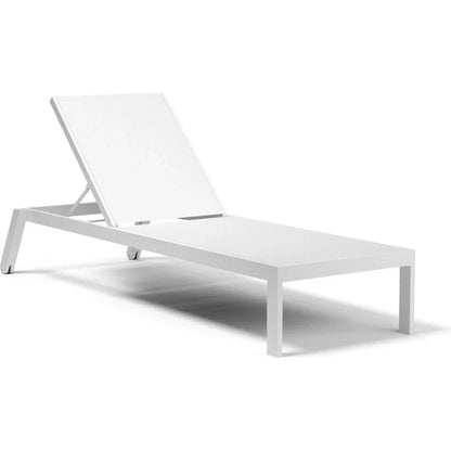 Naples Stackable Patio Chaise Lounge