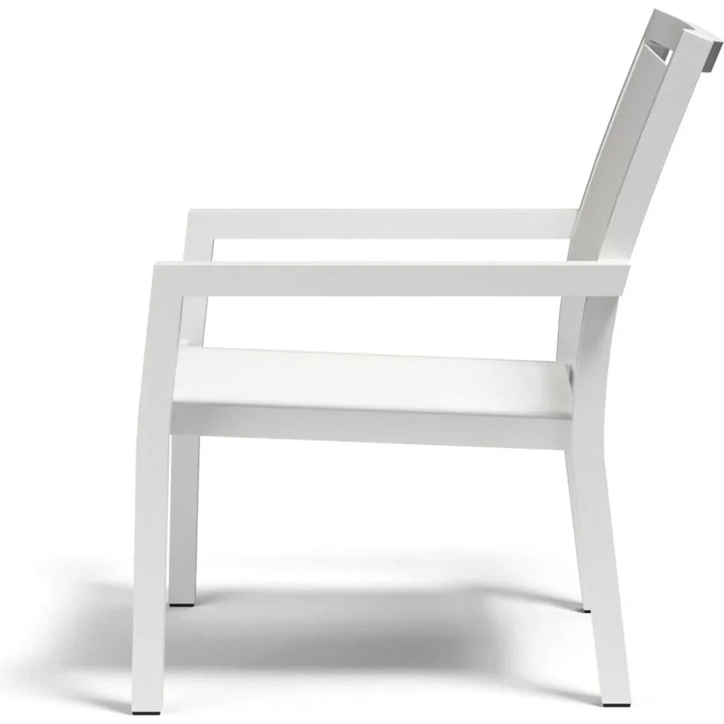 Naples Stackable Sling Outdoor Club Chair -- view 4