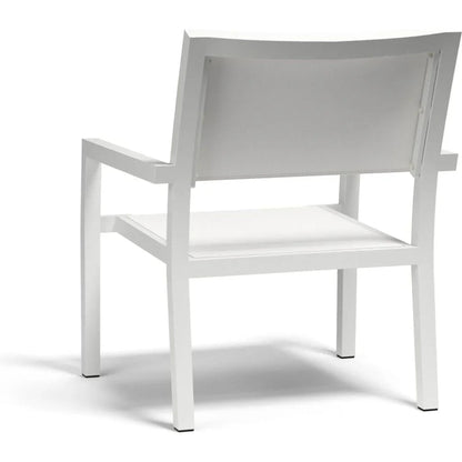 Naples Stackable Sling Outdoor Club Chair -- view 5