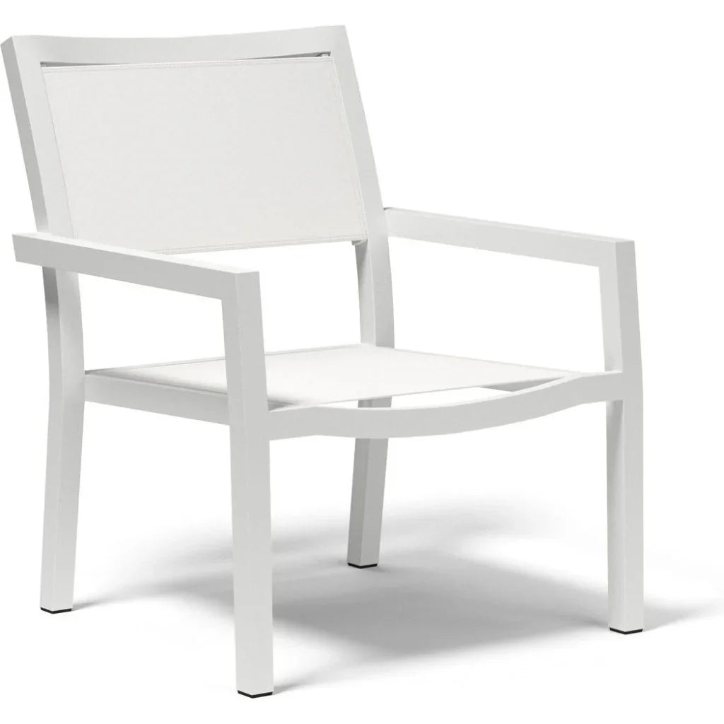 Naples Stackable Sling Outdoor Club Chair