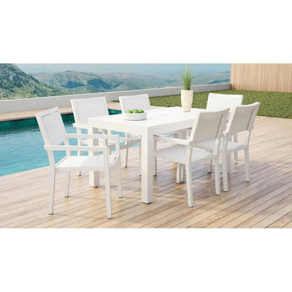 Naples Stackable Sling Outdoor Dining Chair 2PC -- view 2