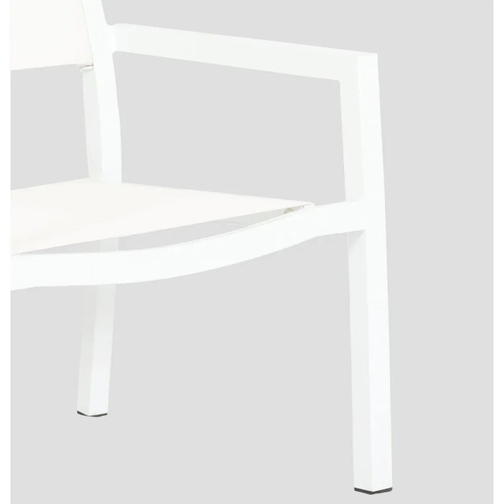 Naples Stackable Sling Outdoor Dining Chair 2PC -- view 7