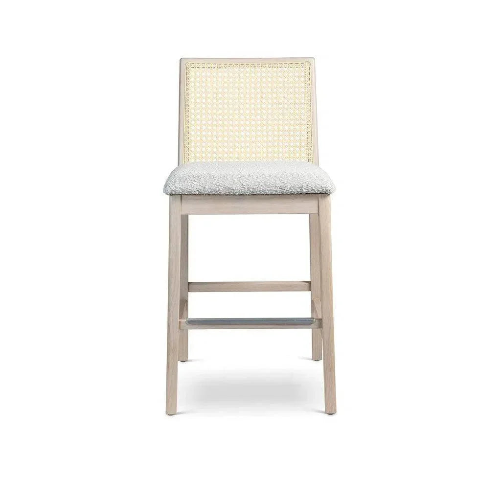 Urbia Nardia Boucle Fabric Counter Stool