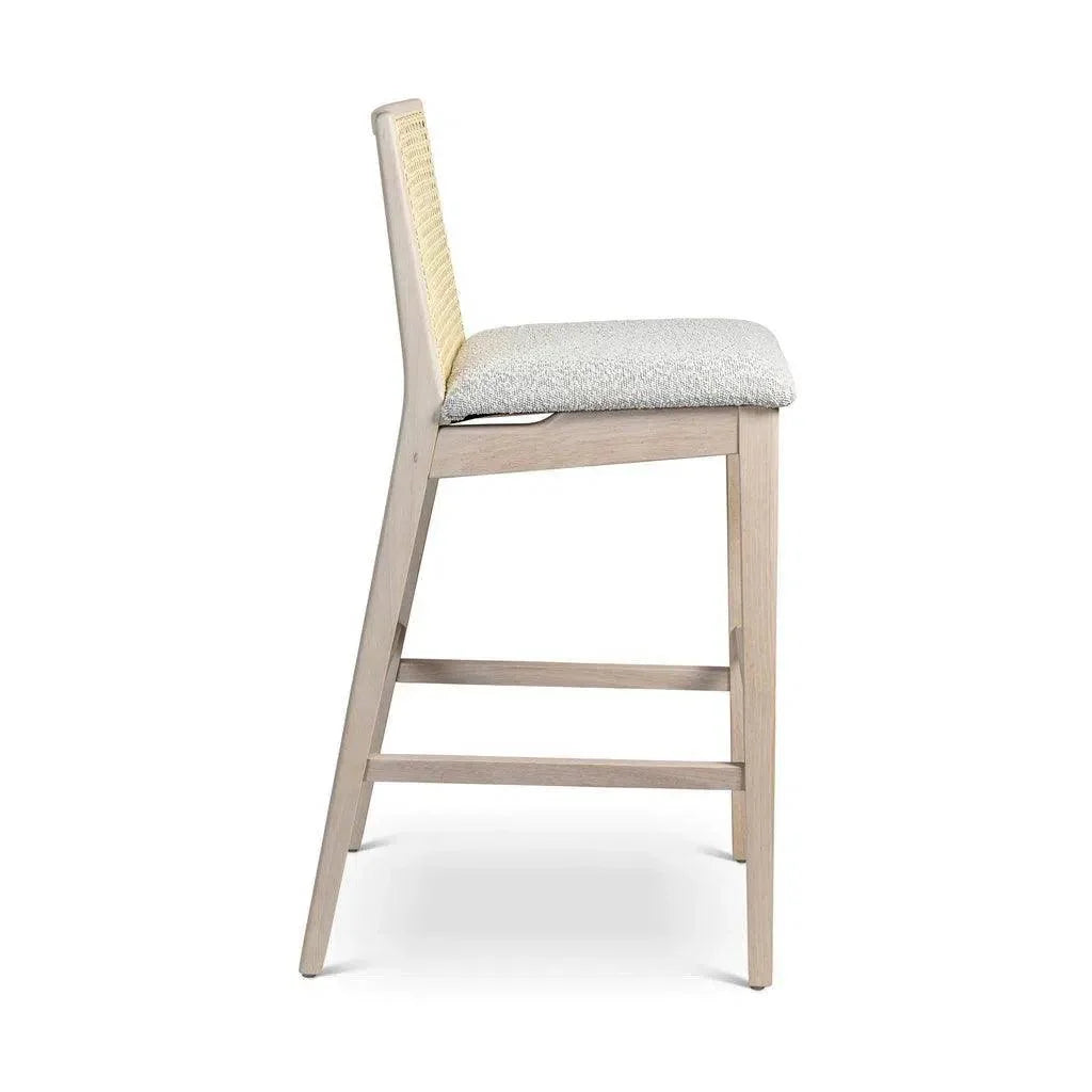 Urbia Nardia Boucle Fabric Counter Stool