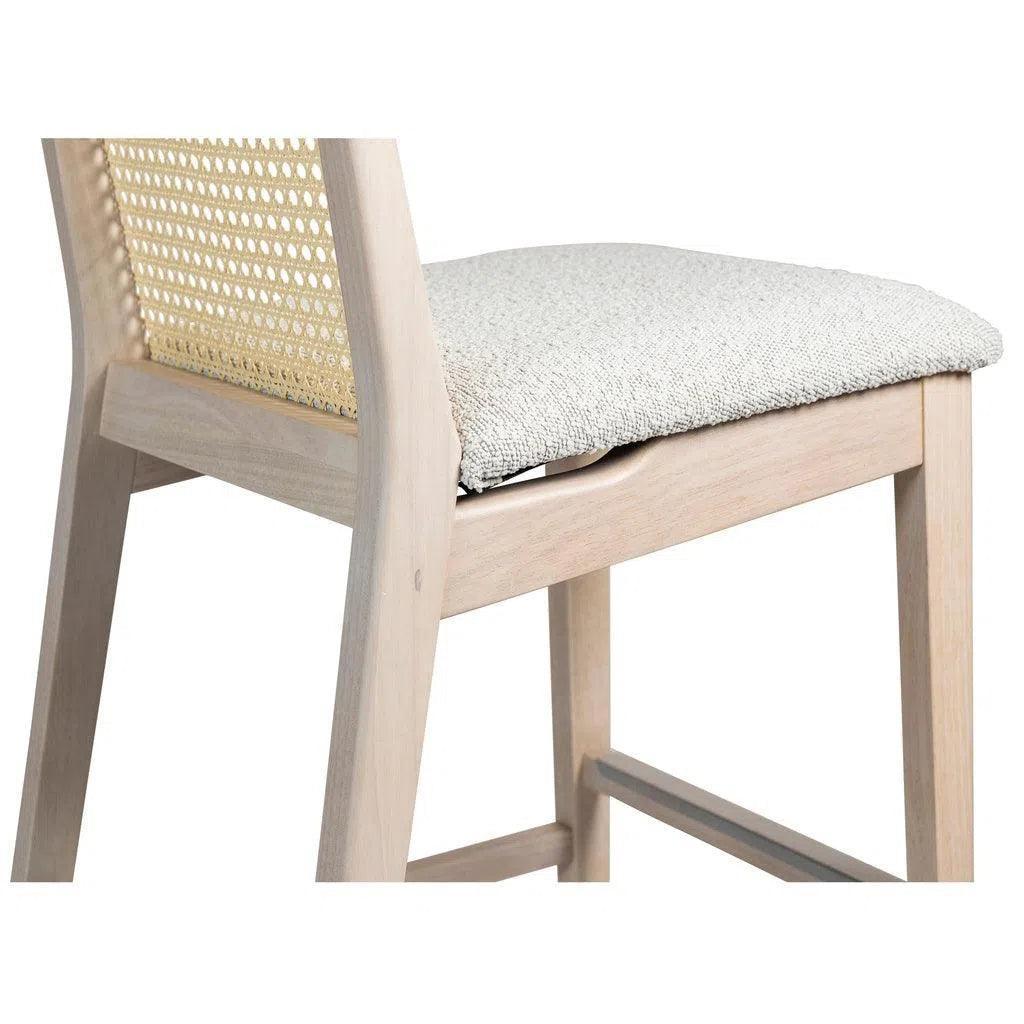 Urbia Nardia Boucle Fabric Counter Stool
