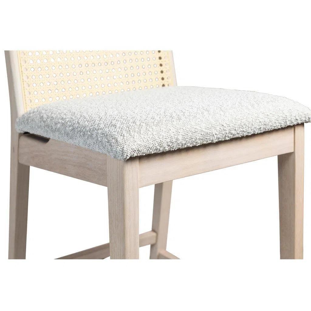 Urbia Nardia Boucle Fabric Counter Stool