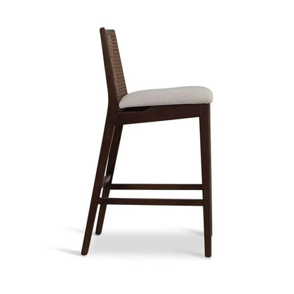 Urbia Nardia Boucle Fabric Counter Stool