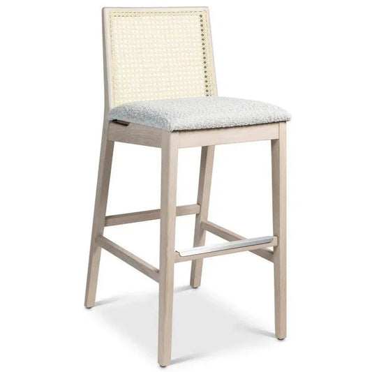 Urbia Nardia Boucle Fabric Counter Stool