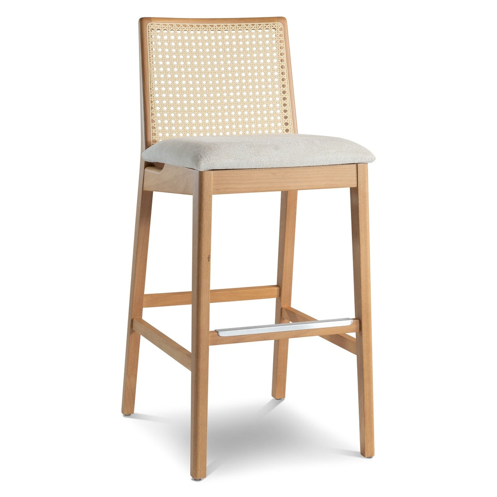 Urbia Nardia Woven Fabric Bar Stool