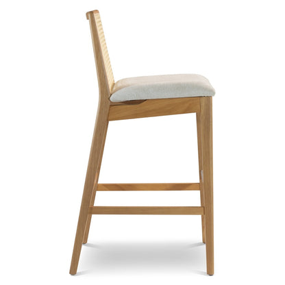 Urbia Nardia Woven Fabric Bar Stool