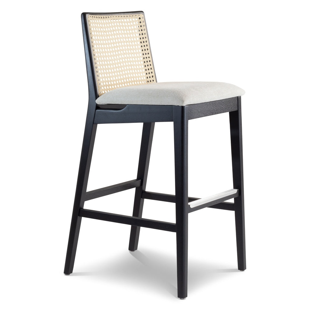 Urbia Nardia Woven Fabric Bar Stool