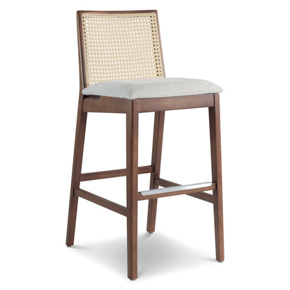 Urbia Nardia Woven Fabric Bar Stool