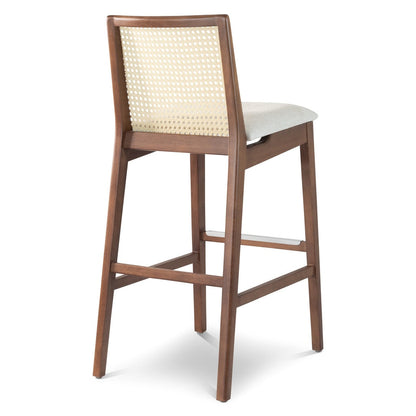 Urbia Nardia Woven Fabric Bar Stool