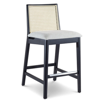 Urbia Nardia Boucle Fabric Counter Stool