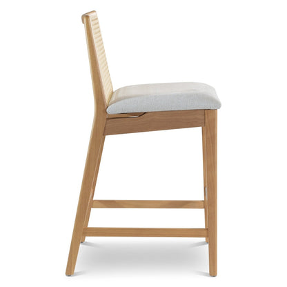 Urbia Nardia Boucle Fabric Counter Stool