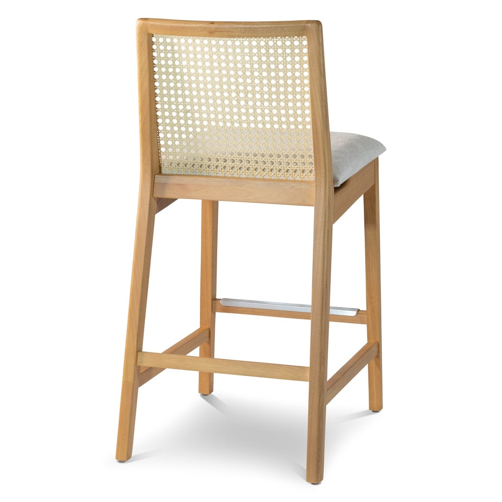 Urbia Nardia Boucle Fabric Counter Stool