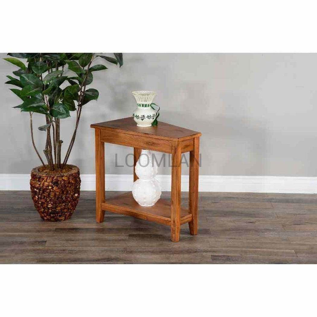 Narrow Wood Sedona Chair Side Table Side Tables Sideboards and Things By Sunny D