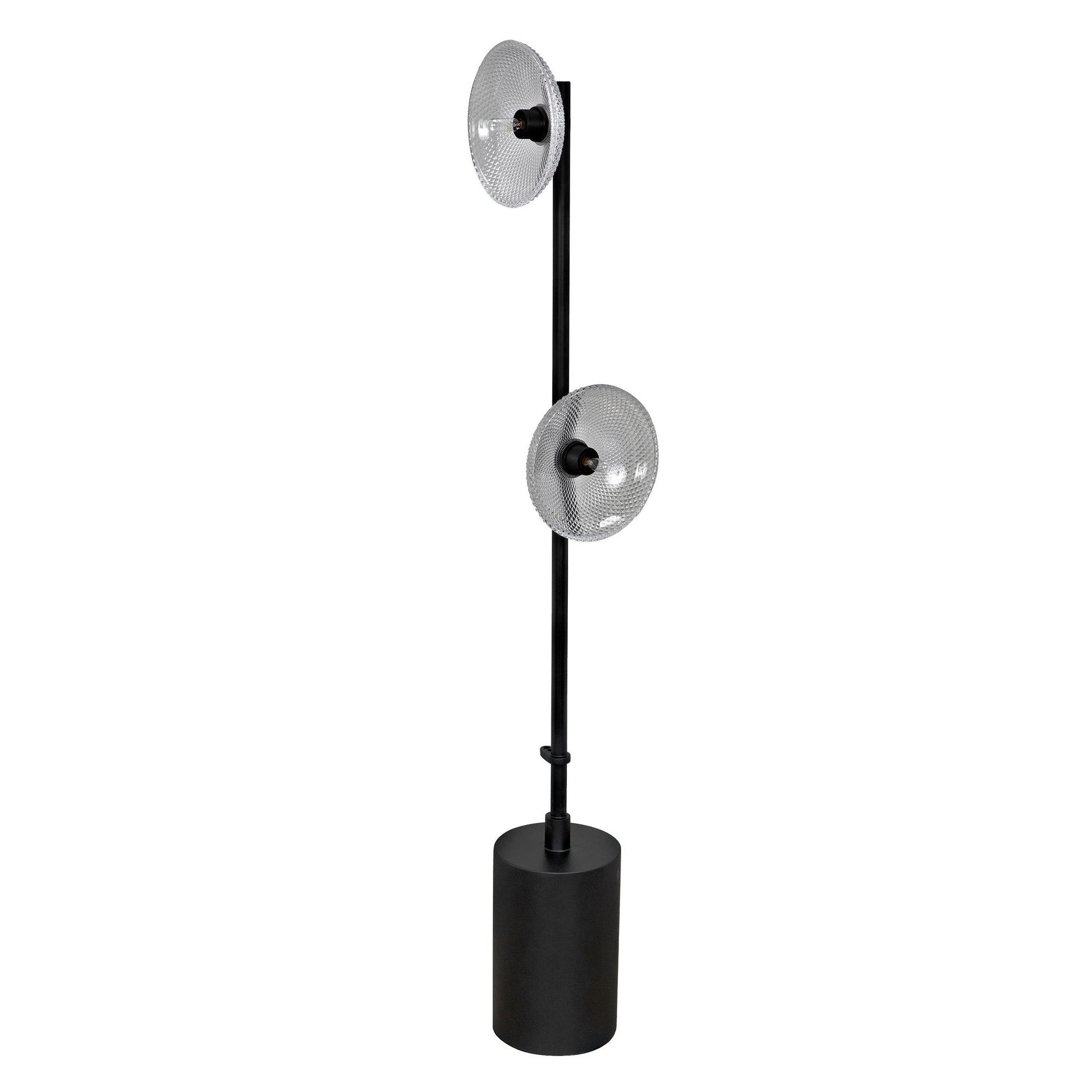 Natilus Floor Lamp-Floor Lamps-Noir-Sideboards and Things