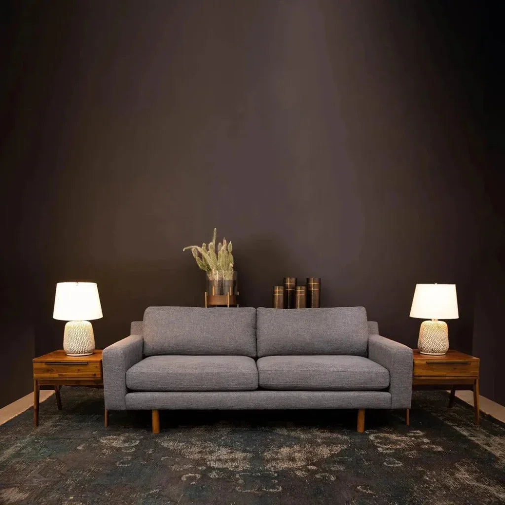 Natural Brown Solid Wood Remix Nightstand - LOOMLAN - LH Imports - Nightstands