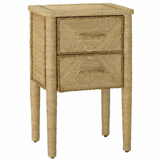 Natural Kaipo Small Accent Cabinet Accent Cabinets Sideboards and Things By Currey & Co