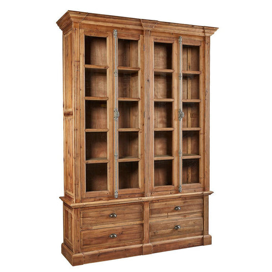 Natural Old Fir Bookcase-Bookcases-Furniture Classics-Sideboards and Things