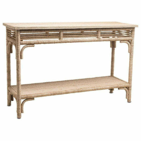 Natural Olisa Console Table Console Tables Sideboards and Things By Currey & Co