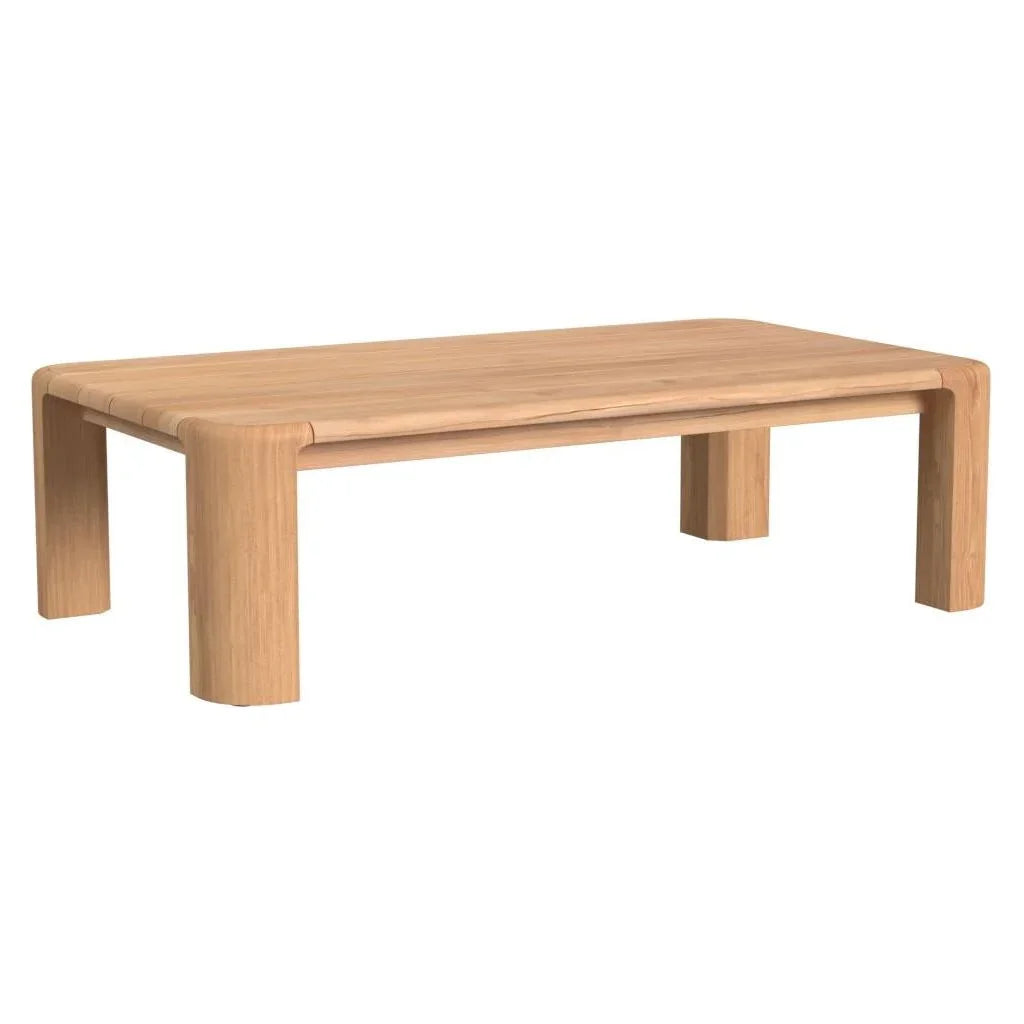 Natural Teak Outdoor Coffee Table