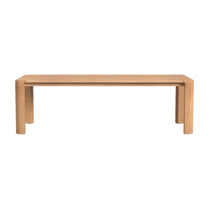 Natural Teak Outdoor Dining Table -- view 9