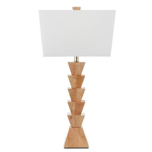 Natural Wood Elmstead Table Lamp Table Lamps Sideboards and Things By Currey & Co