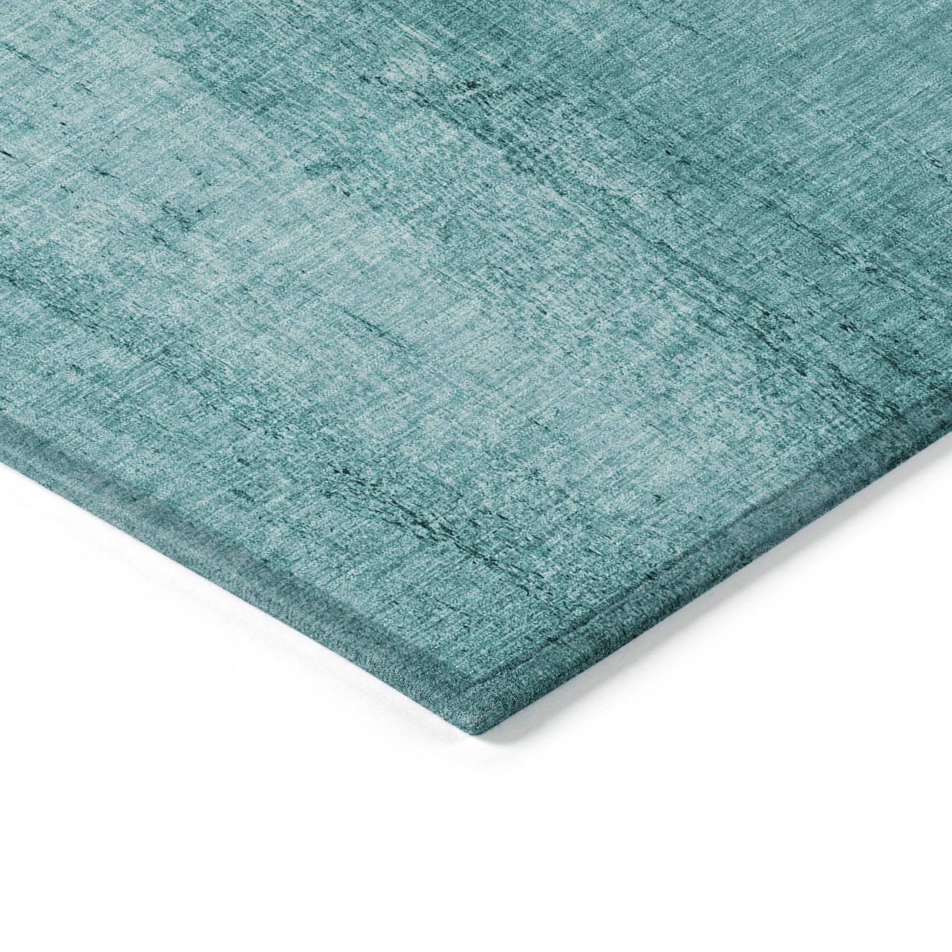 Addison Rugs Nautical Teal Washable Indoor-Outdoor Rug