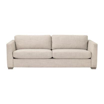 Essentials For Living Neiman 95" Taper Arm Top Grain Leather Sofa