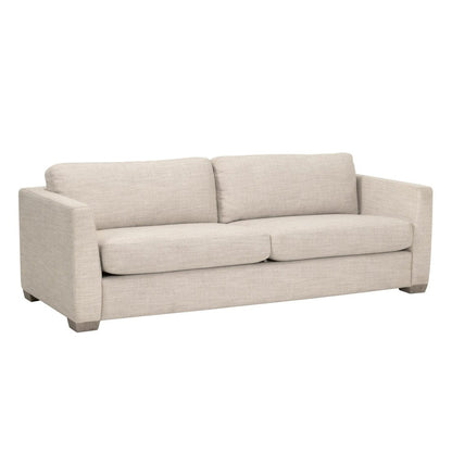 Essentials For Living Neiman 95" Taper Arm Top Grain Leather Sofa