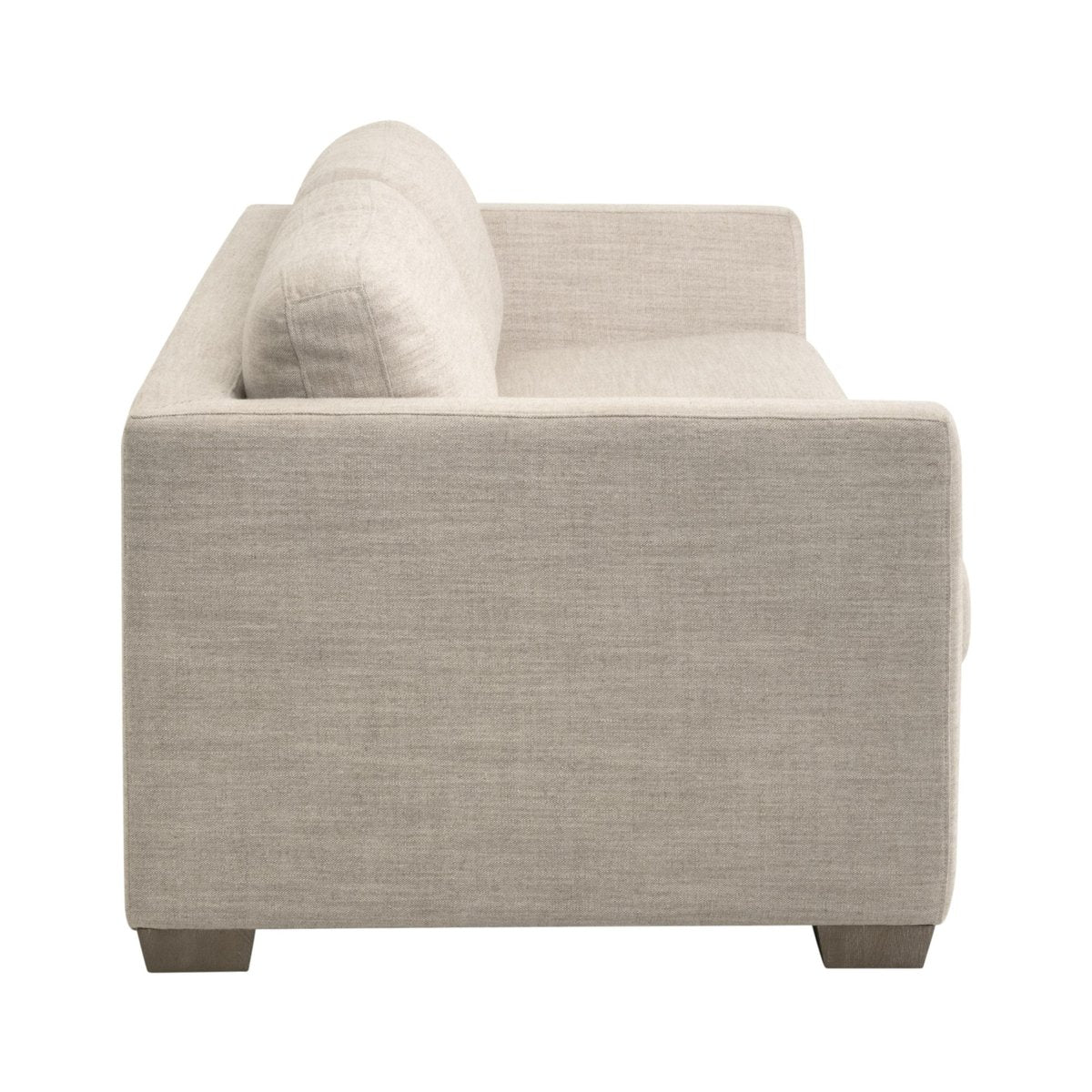Essentials For Living Neiman 95" Taper Arm Top Grain Leather Sofa