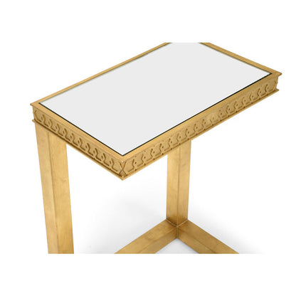 Chelsea House Nemeth Cigar Mirrored Top Side Table