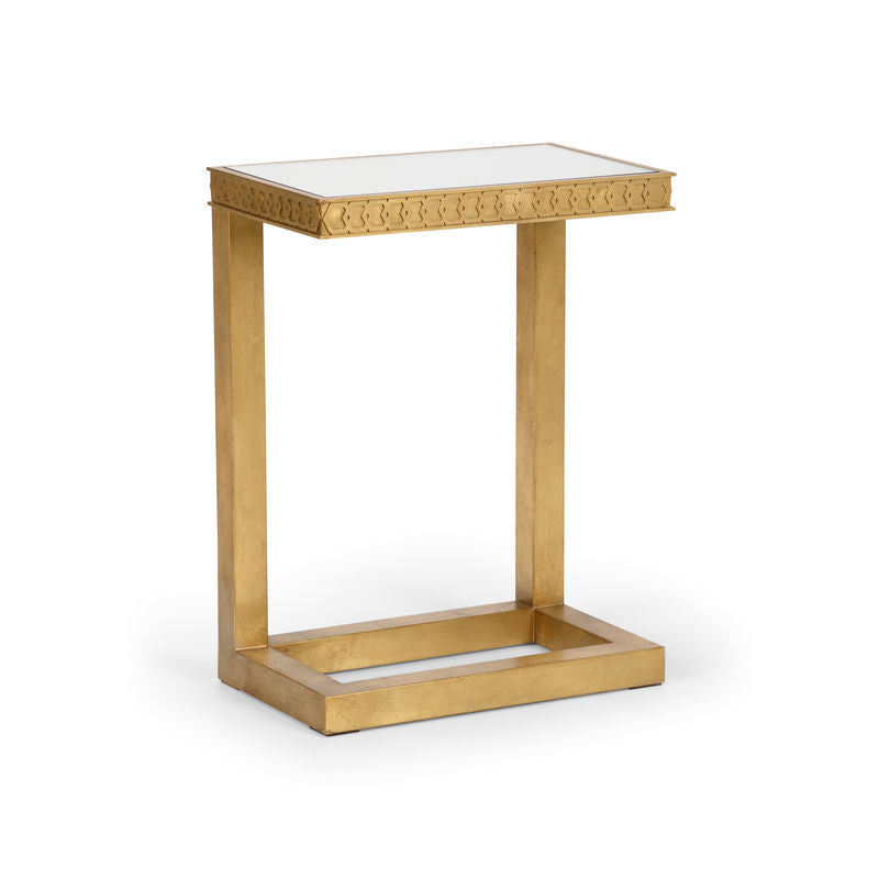 Chelsea House Nemeth Cigar Mirrored Top Side Table