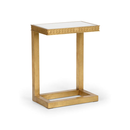 Chelsea House Nemeth Cigar Mirrored Top Side Table