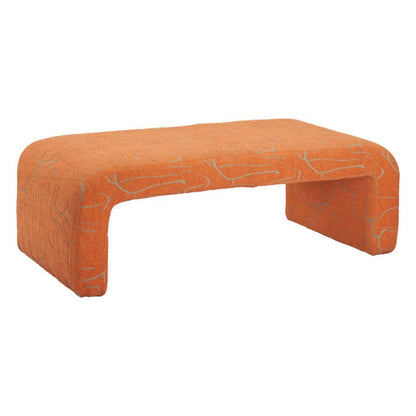 Zuo Modern Nendo Printed Fabric Bedroom Bench