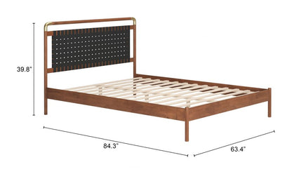 Zuo Modern Netz Faux Leather Bed
