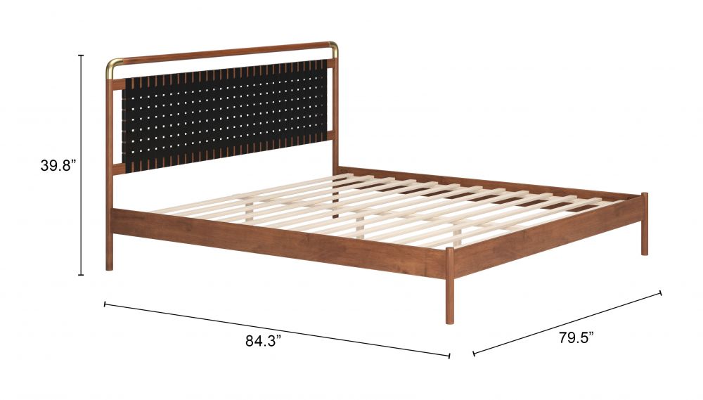 Zuo Modern Netz Faux Leather Bed