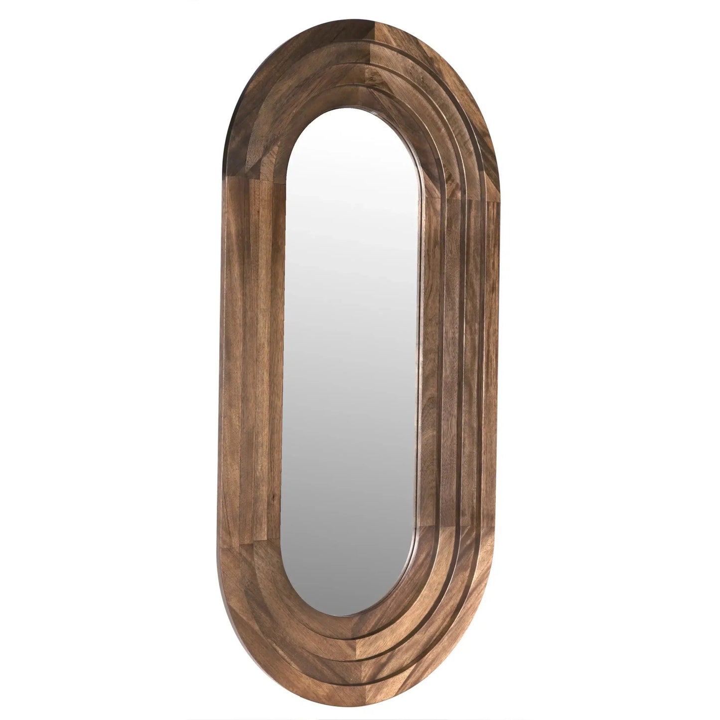 New Fuss Wood Vertical Mirror-Wall Mirrors-Noir-Sideboards and Things