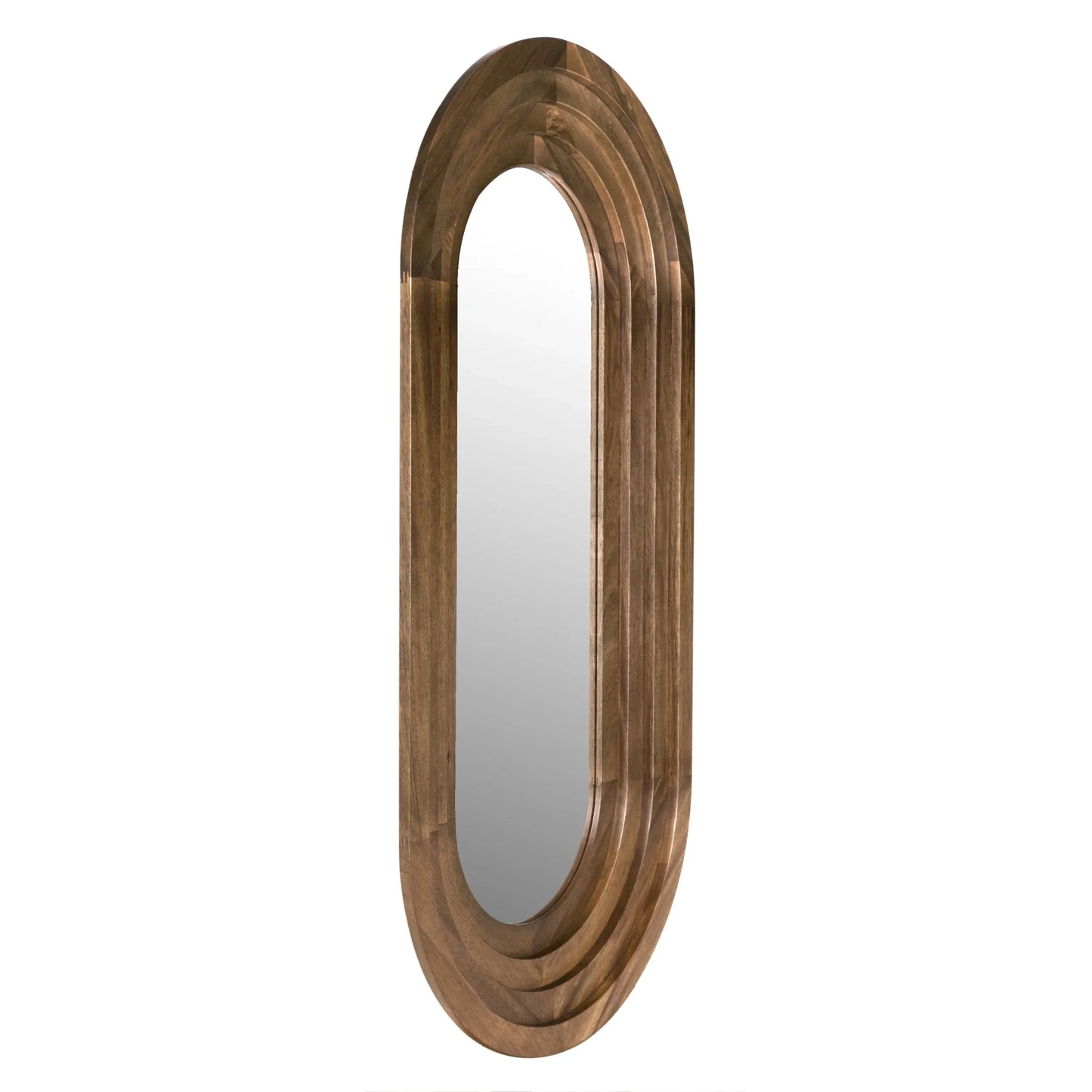 New Fuss Wood Vertical Mirror-Wall Mirrors-Noir-Sideboards and Things