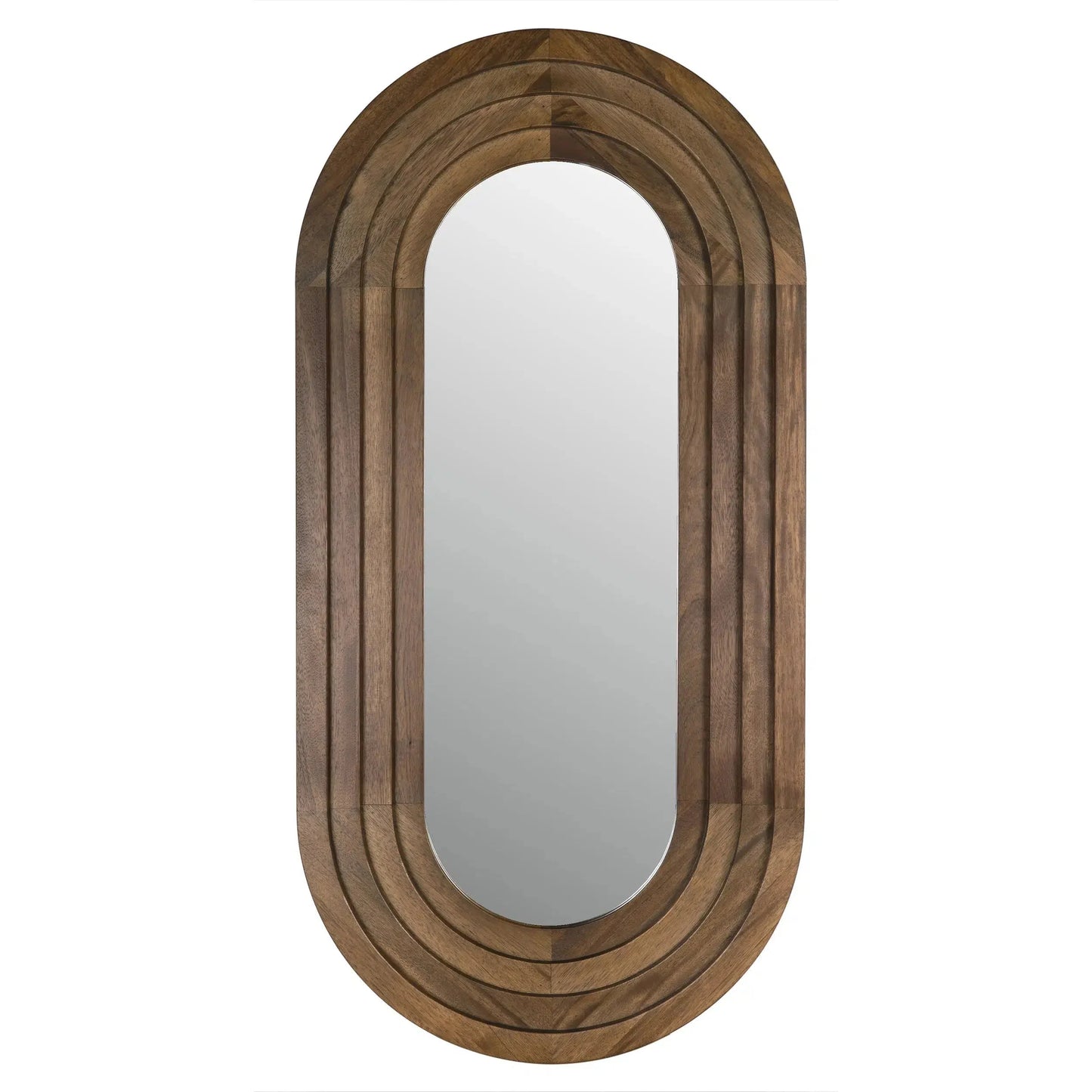 New Fuss Wood Vertical Mirror-Wall Mirrors-Noir-Sideboards and Things