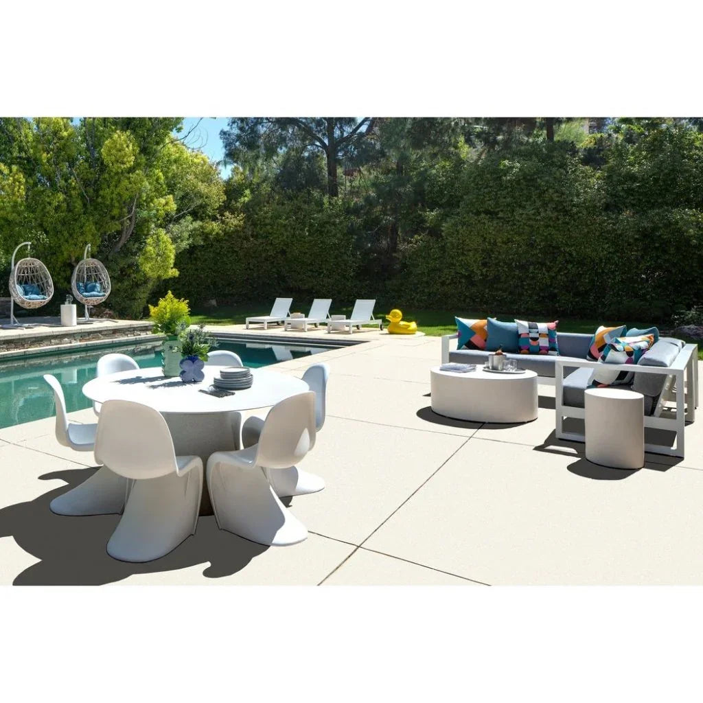 Newport Aluminum Sling Outdoor Chaise -- view 4