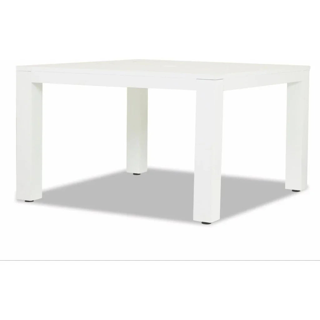 Newport Aluminum Square Outdoor Dining Table -- view 3