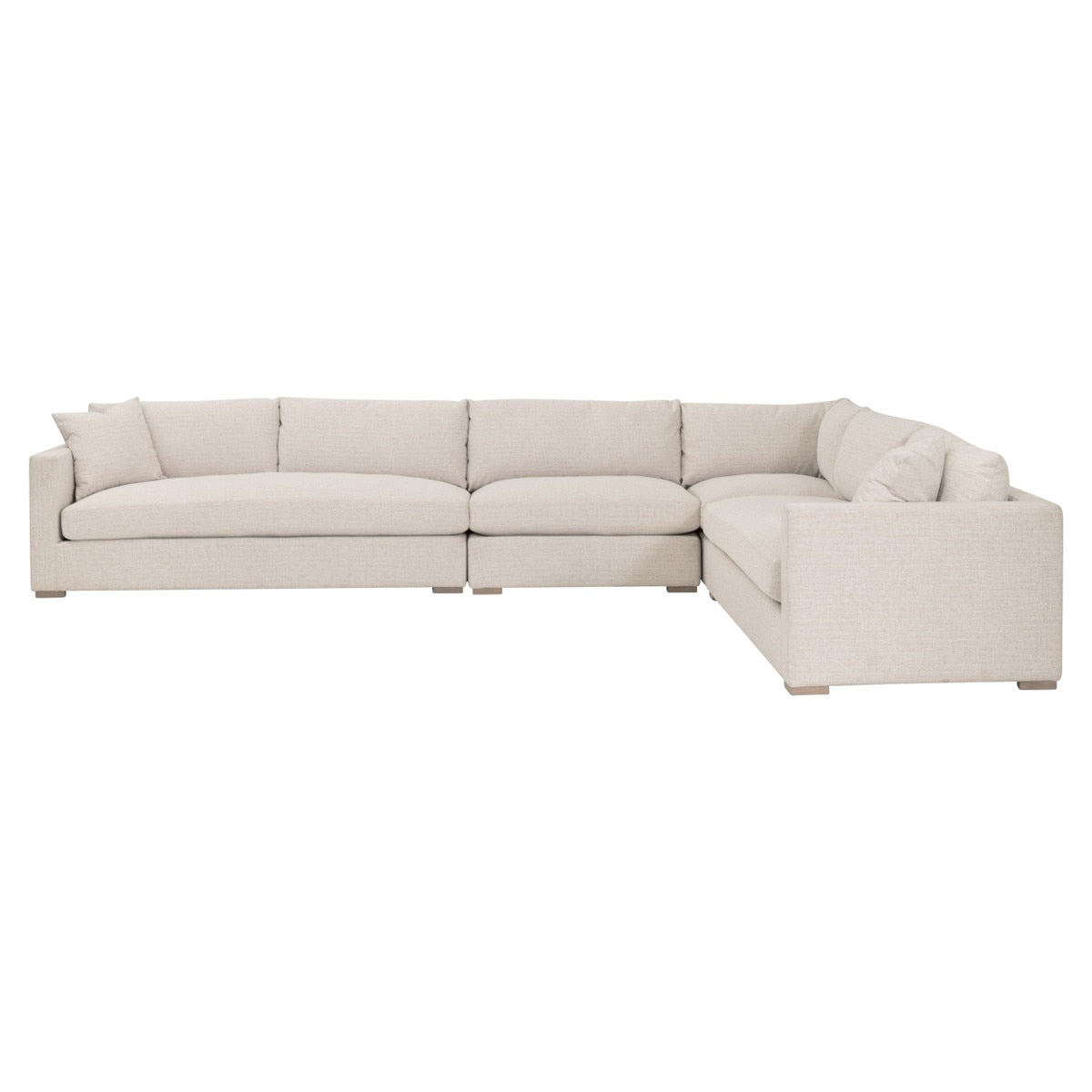Essentials For Living Newport Fabric One Seater Outdoor Modular Sofa