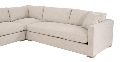 Essentials For Living Newport Fabric One Seater Outdoor Modular Sofa