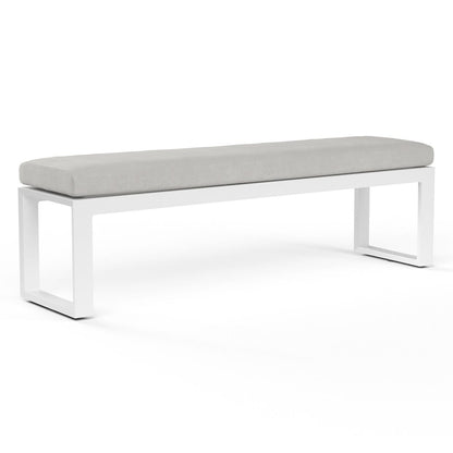 Newport Sunbrella Outdoor Dining Bench -- view 9